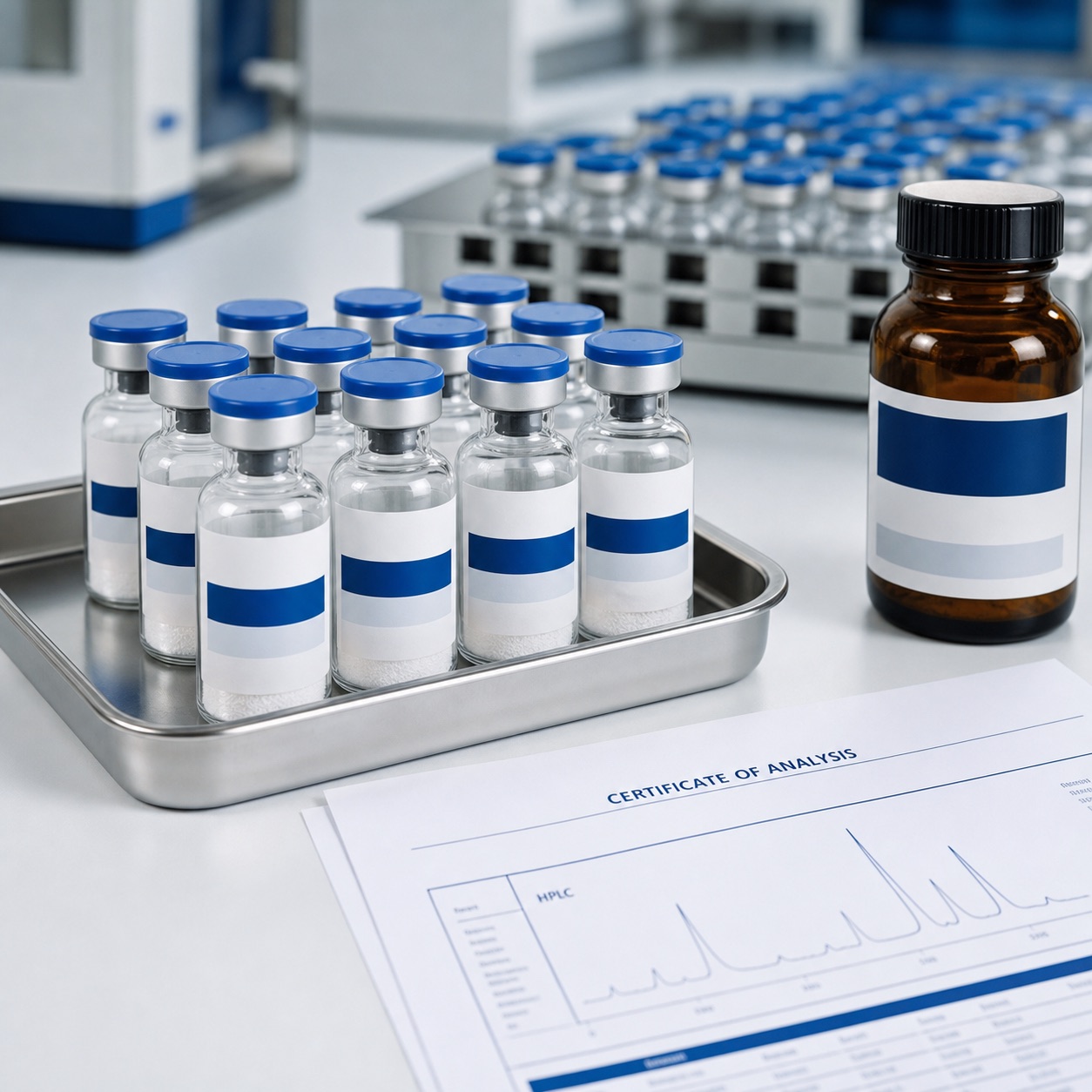 Controlled access to lot-specific analytical documents.