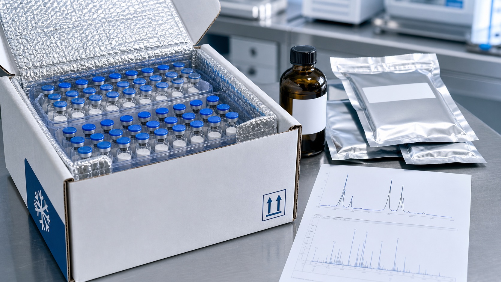 Send a peptide, purity, volume, and packaging requirement.