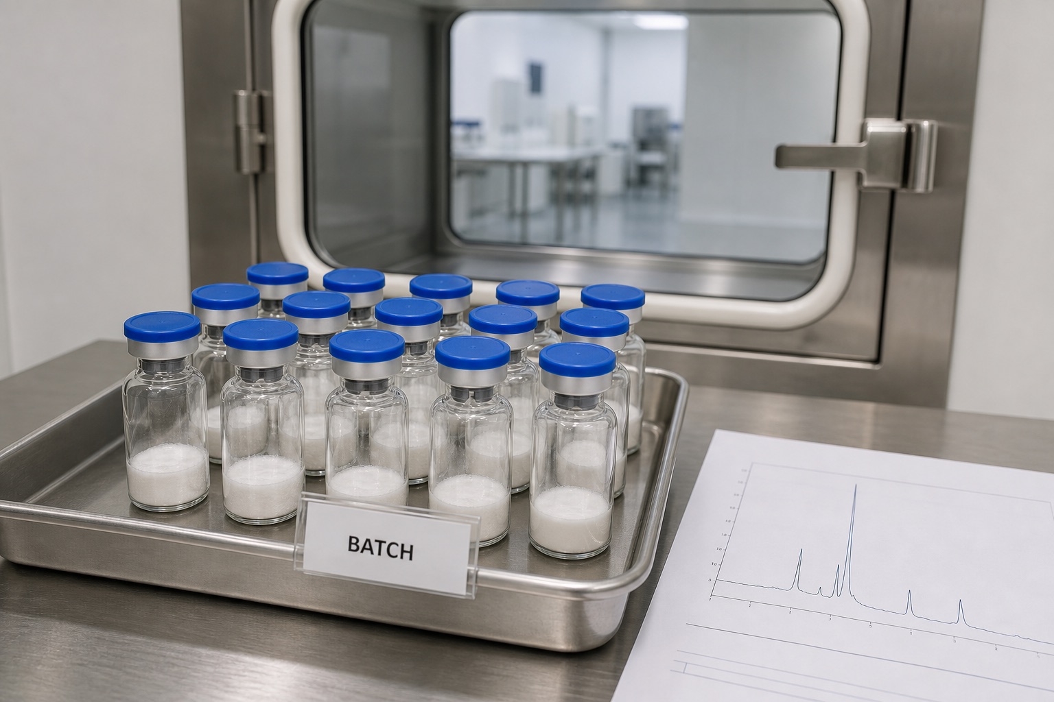 Vial filling and lyophilization scoped for controlled OEM programs.